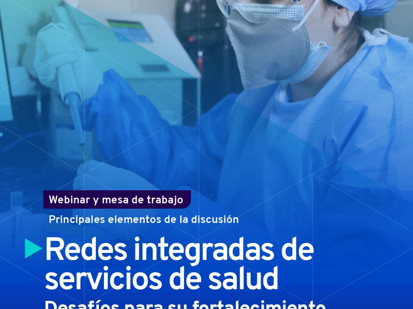 Portada del documento "Redes integradas de servicios de salud: desafíos para su fortalecimiento"