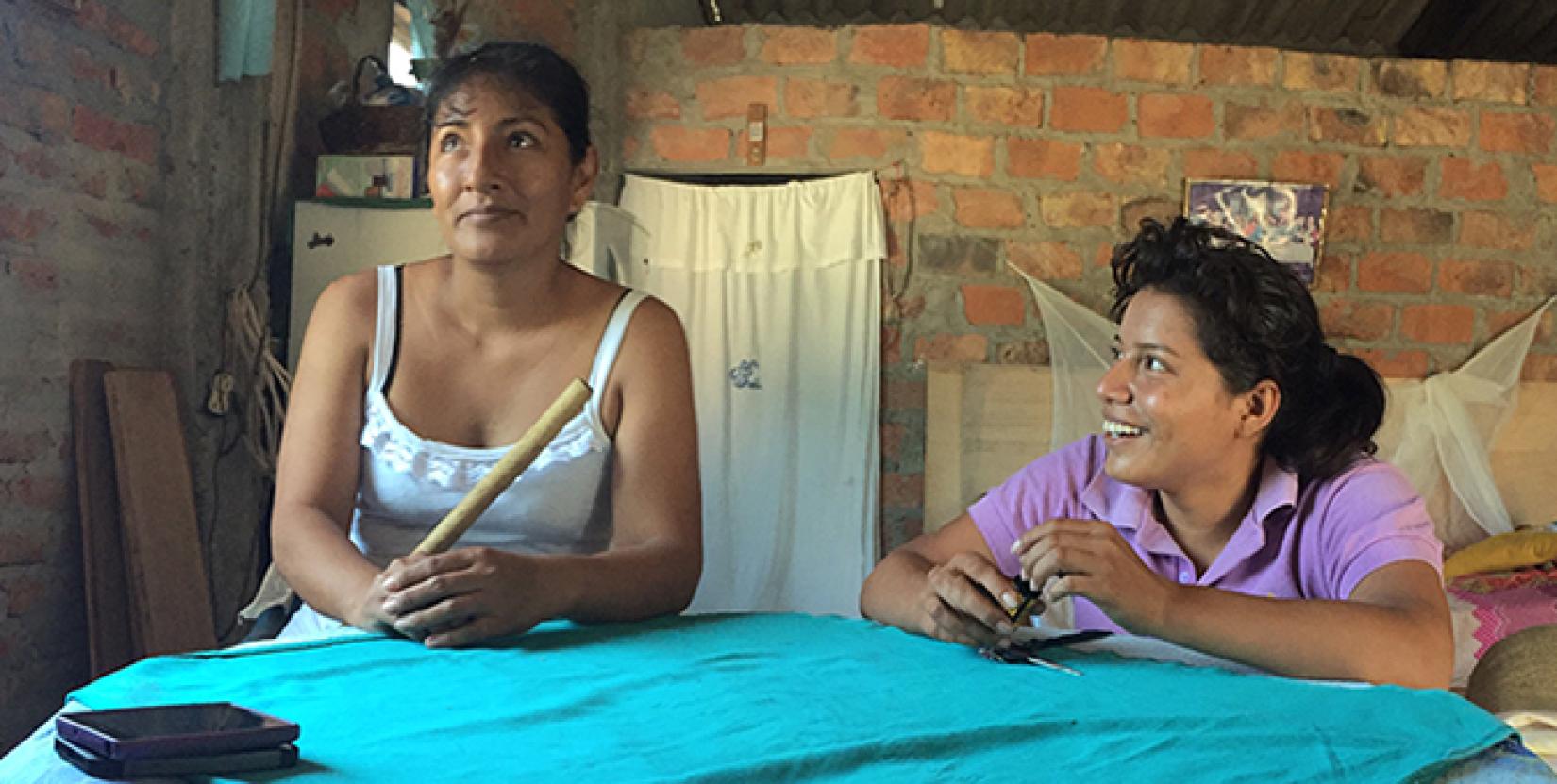 Verónica Melo y Victoria Zambrano