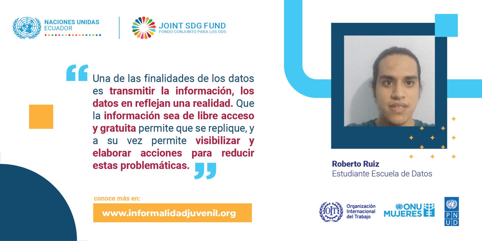Testimonio de Roberto Ruiz - Lanzamiento portal programa SDG Fund