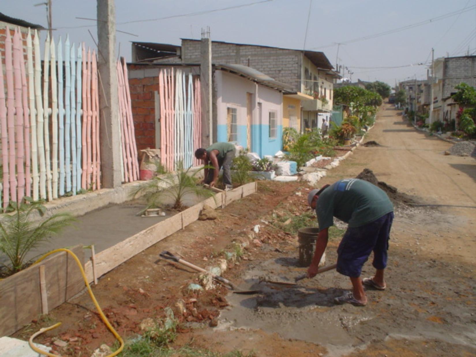 Sector de Bastión Popular en Guayaquil, Ecuador