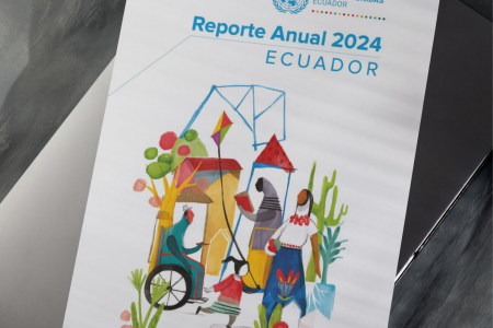 Imagen de la portada del Reporte 2024 de la ONU en Ecuador