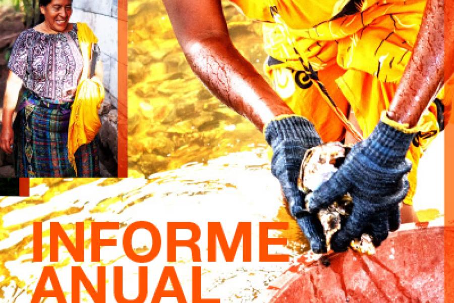 Portada del Informe Anual 2021 del FIDA
