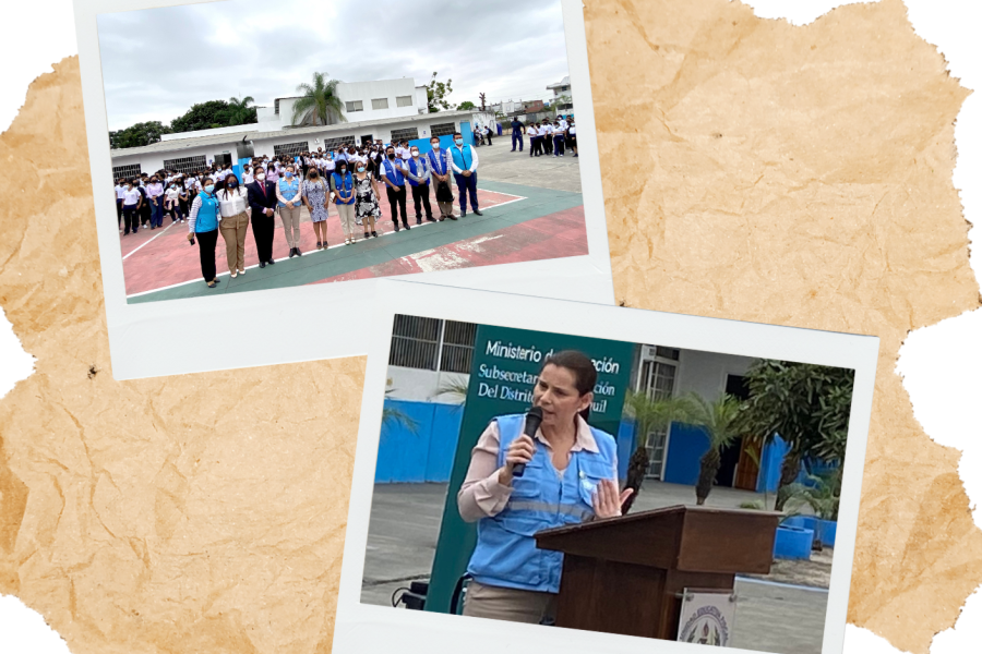 Ceremonia de bienvenida a la Coordinadora Residente, Lena Savelli