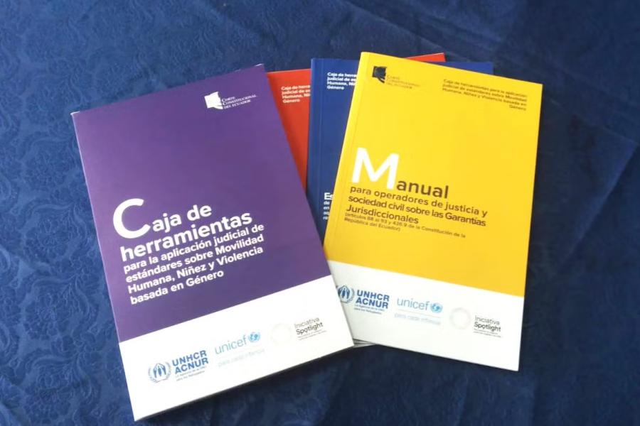 Imagen de libros de la caja de herramientas para Corte Constitucional