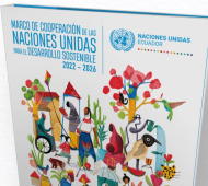 Imagen de la portada del Marco de Cooperación 2022 - 2026
