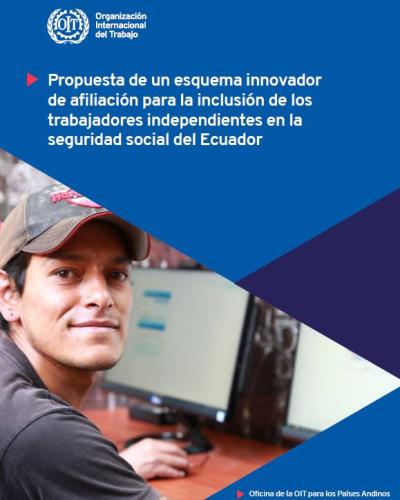 Portada de la propuesta realizada por la Organización Internacional del Trabajo (OIT)