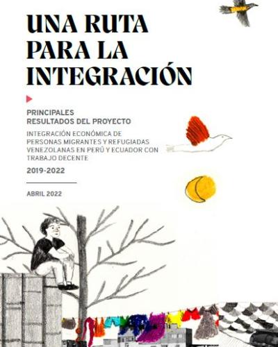 Portada del documento informativo "Una ruta para la integración"