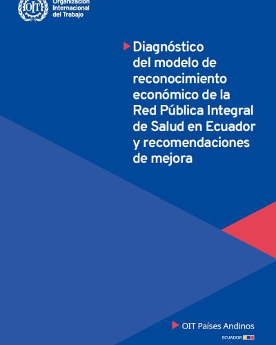 Portada del documento "Diagnóstico del modelo de reconocimiento económico de la Red Pública Integral de Salud en Ecuador y recomendaciones de mejora"