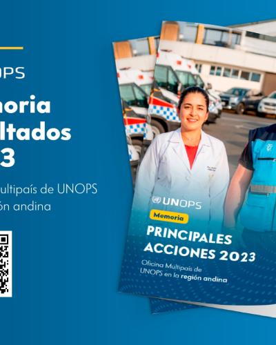 Banner informe Resultados UNOPS 2023