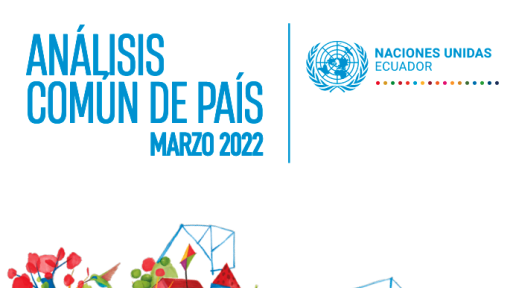 Portada del Análisis Común de País 2022
