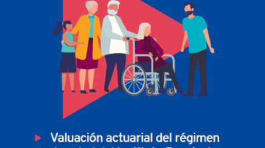 Portada del estudio "Valuación actuarial del régimen de salud del Instituto Ecuatoriano de Seguridad Social - 2018"