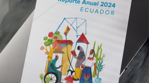 Imagen de la portada del Reporte 2024 de la ONU en Ecuador