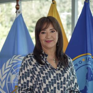 Imagen del rostro de Sonia Quezada, Representante de OPS/OMS en Ecuador